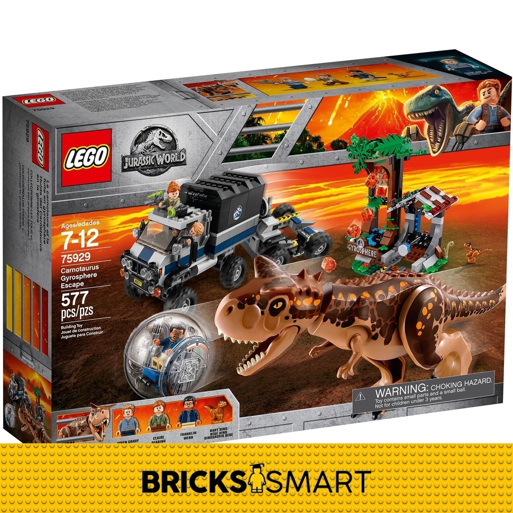 75929 LEGO Jurassic World Carnotaurus Gyrosphere Escape