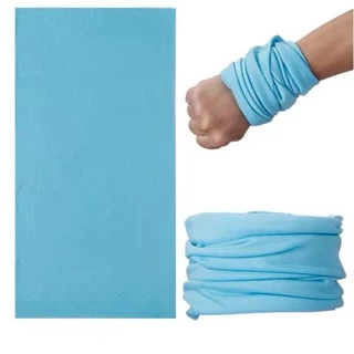 มี20สี ผ้าบัฟสีล้วน ผ้าบัฟอเนกประสงค์ สำหรับใส่กันฝุ่น กัมลม ผ้าฝ้าย ยืดได้