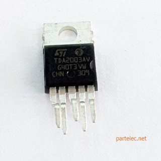 TR TDA2003 (IC-AF PO: 10 W)