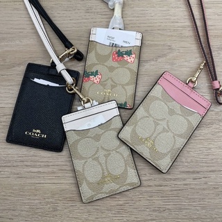 coach แท้💯 ใส่บัตร พนักงานคล้องคอ Coach Id Lanyard #2364