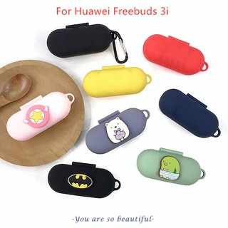 Cartoon Earphone Case Silicone Protective Cover Shell for Huawei Freebuds 3i Wireless Bluetooth Earphones Accessories