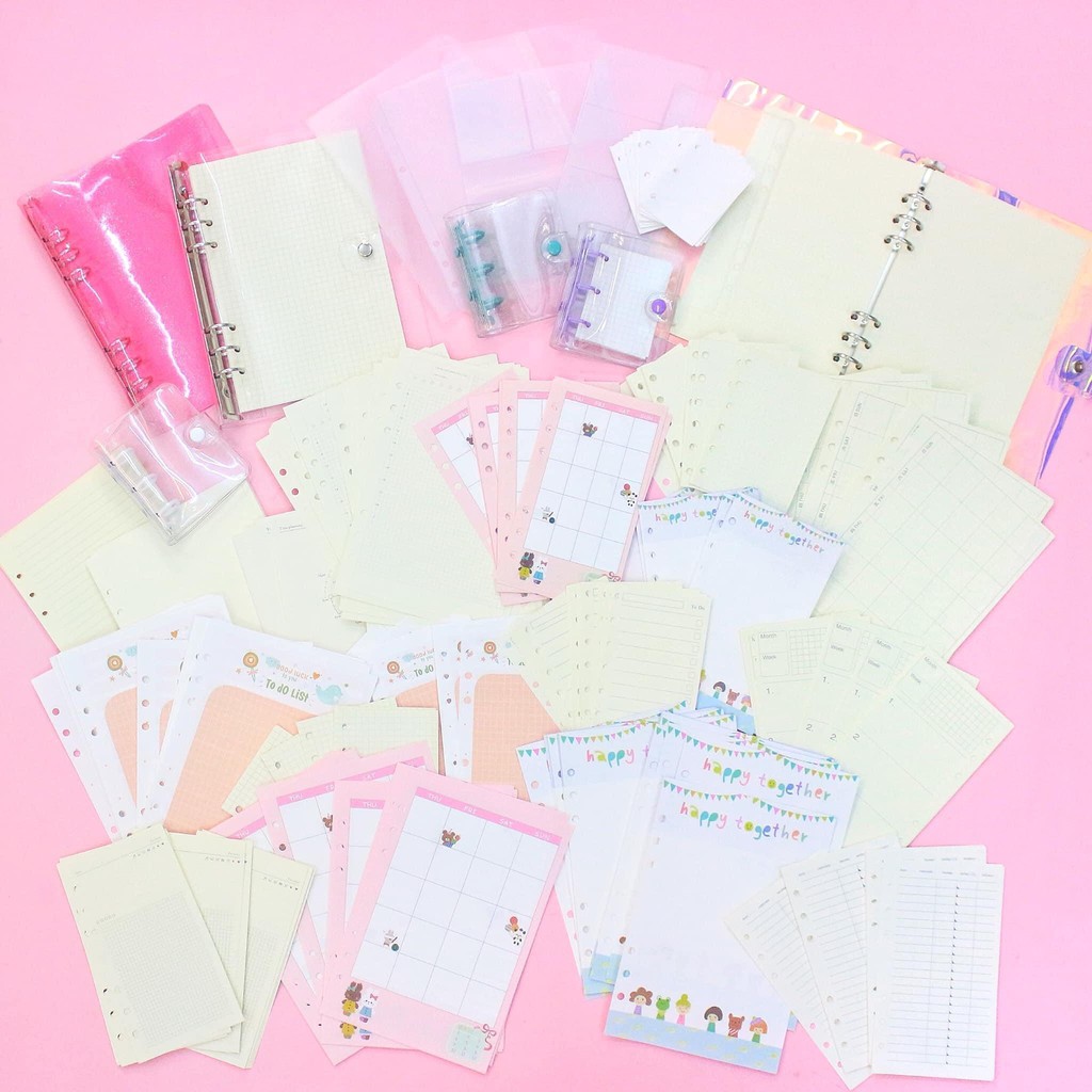 แกนกระดาษ Binder สําหรับแฟ้ม 3 ขนาด A5-A6-A7