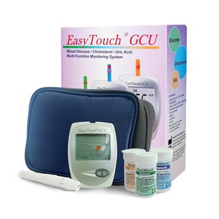 Easytouch เครื่องตรวจวัดน้ำตาล/ไขมันคลอเรสเตอรอล/กรดยูริก