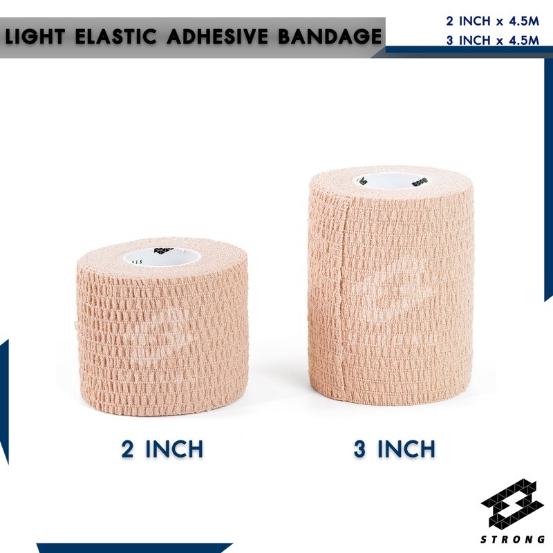 Light Elastic Adhesive Bandage (เทปหนังไก่) *มีกาว*