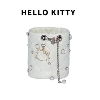 HELLO KITTY/Hello Kitty New Fashion Pearl Bucket Bag