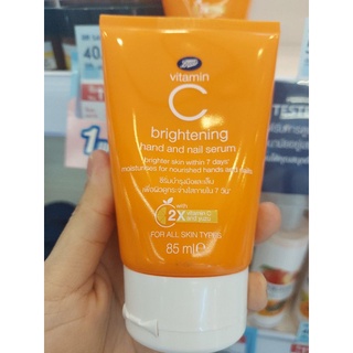 BOOTS VITAMIN C brightening hand &amp; nail serum 85 ml.