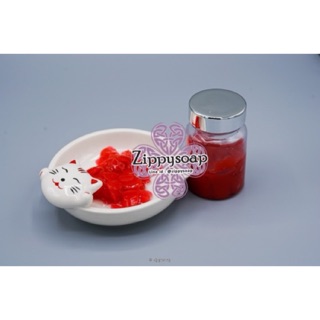 บีดส์ กลีบดอกกุหลาบสีแดง Red rose petals 50g 000935