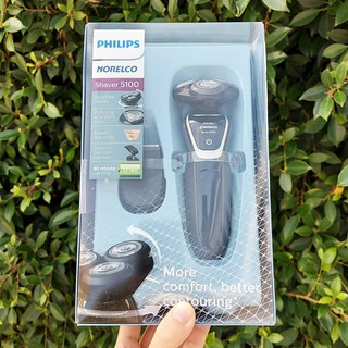 ฟิลิปส์ เครื่องโกนหนวด Norelco Electric Shaver 5100 Wet &amp; Dry S5210/81 (Philips®)