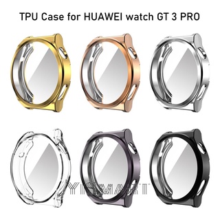 เคสป้องกันหน้าจอ TPU แบบนิ่ม สําหรับ HUAWEI Watch GT3 pro 43 มม. 46 มม. GT 3 pro