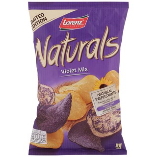 ลอเรนซ์มันฝรั่งและมันฝรั่งสีม่วงทอดกรอบรสเกลือ 90กรัม Lawrence Potato and Purple Potato Chips Salt Flavor 90g.