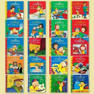 📚หนังสือ Caillou เซ็ต 20 เล่ม *แถม DVD 1 แผ่น