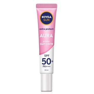 NIVEA Sun Extra Protect Aura Primer Sun Care  ซัน ออร่า เฟซ เซรั่ม  เอสพีเอฟ50+ พีเอ+++