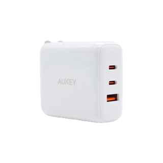 AUKEY PA-D9 หัวชาร์จเร็ว Swift Mix 3-Port 65W PD Wall Charger รองรับเทคโนโลยี PPS, PD รุ่น PA-D9