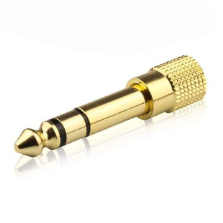 6.35mm Male to 3.5mm Female Audio Adapter 6.5 to 3.5 Gold-plated Converter For Microphone Speaker Audio Amplifier