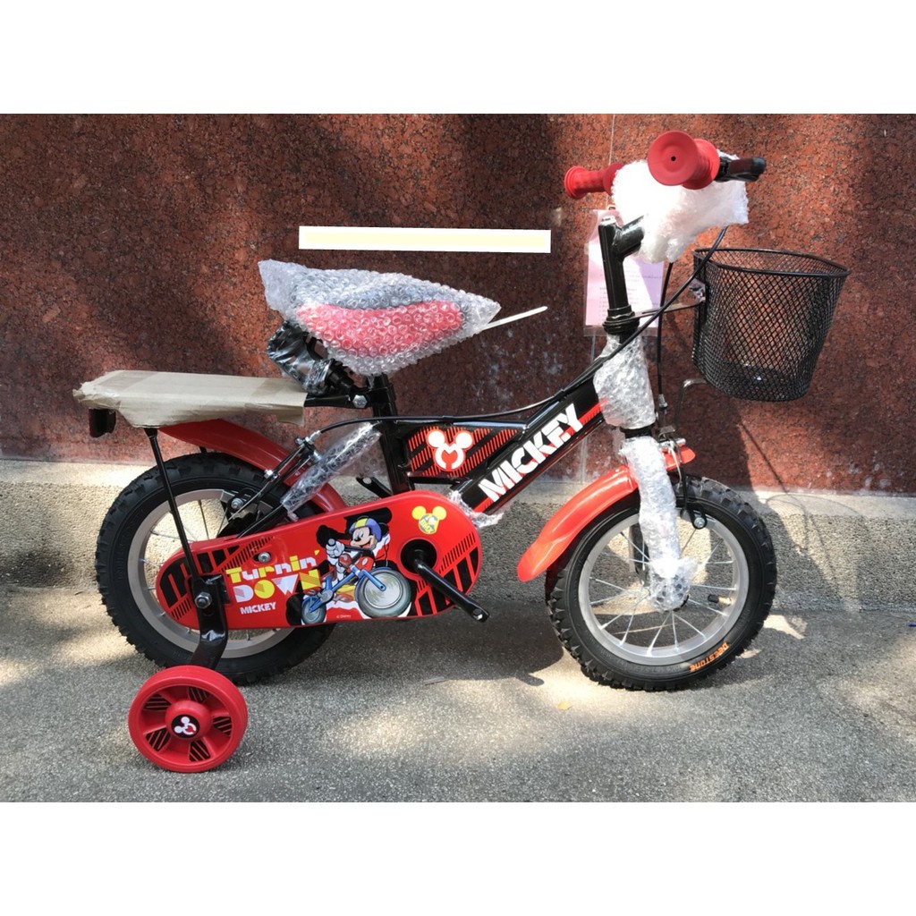 จักรยาน 12 นิ้ว มิกกี้เมาส์  แบรนด์ Turbo ลายลิขสิทธิ์แท้