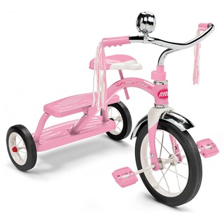 นำเข้า🇺🇸 จักรยานเด็กสามล้อ Radio Flyer รุ่น Classic Pink Dual Deck Tricycle สีชมพู