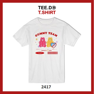 TEE.DD.TSHIRT เสื้อยืด Gummy Team ใส่ได้ทั้งชาย-หญิง มีทั้งทรง คลาสสิค และครอป ผ้านุ่ม ลายสวย ไม่ย้วย ไม่ต้องรีด