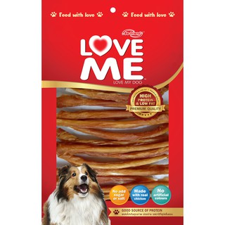 LOVEME ขนมสุนัข ครั้นชี่เล็กห่อสันใน ขนาด300/250/125กรัม