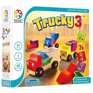 SMART GAMES, Trucky 3 ของเล่นฝึกสมอง เสริมเชาว์ สำหรับเด็ก 3 ปีขึ้นไป ลิขสิทธิ์แท้ จากเบลเยียม ตัวแทนจำหน่ายในไทย