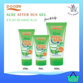 P.O. Care  ALOE AFTER SUN GEL FACE &amp; BODY