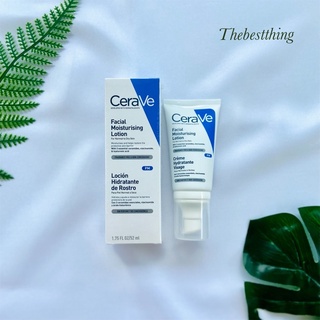 🔥แท้💯% ฉลากไทย CERAVE Facial Moisturizing Lotion PM โลชั่นบำรุงผิวหน้า สำหรับผิวมัน ผิวที้เป็นสิวง่าย 52ml.