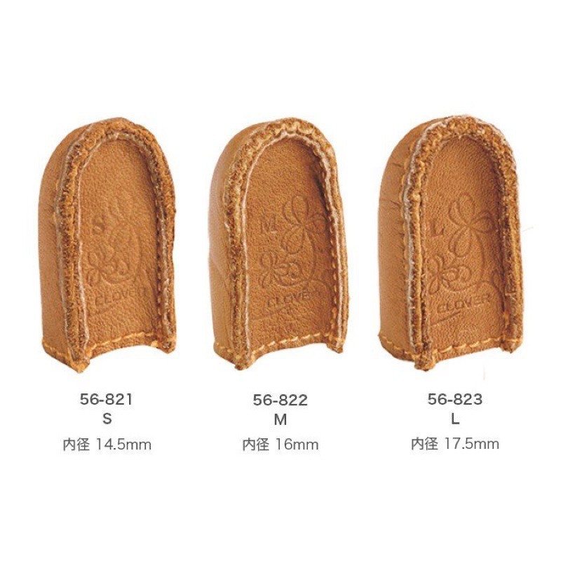 Clover ปลอกนิ้วหนังแท้ รุ่น 3D thimble made in japan - รูปที่ 3