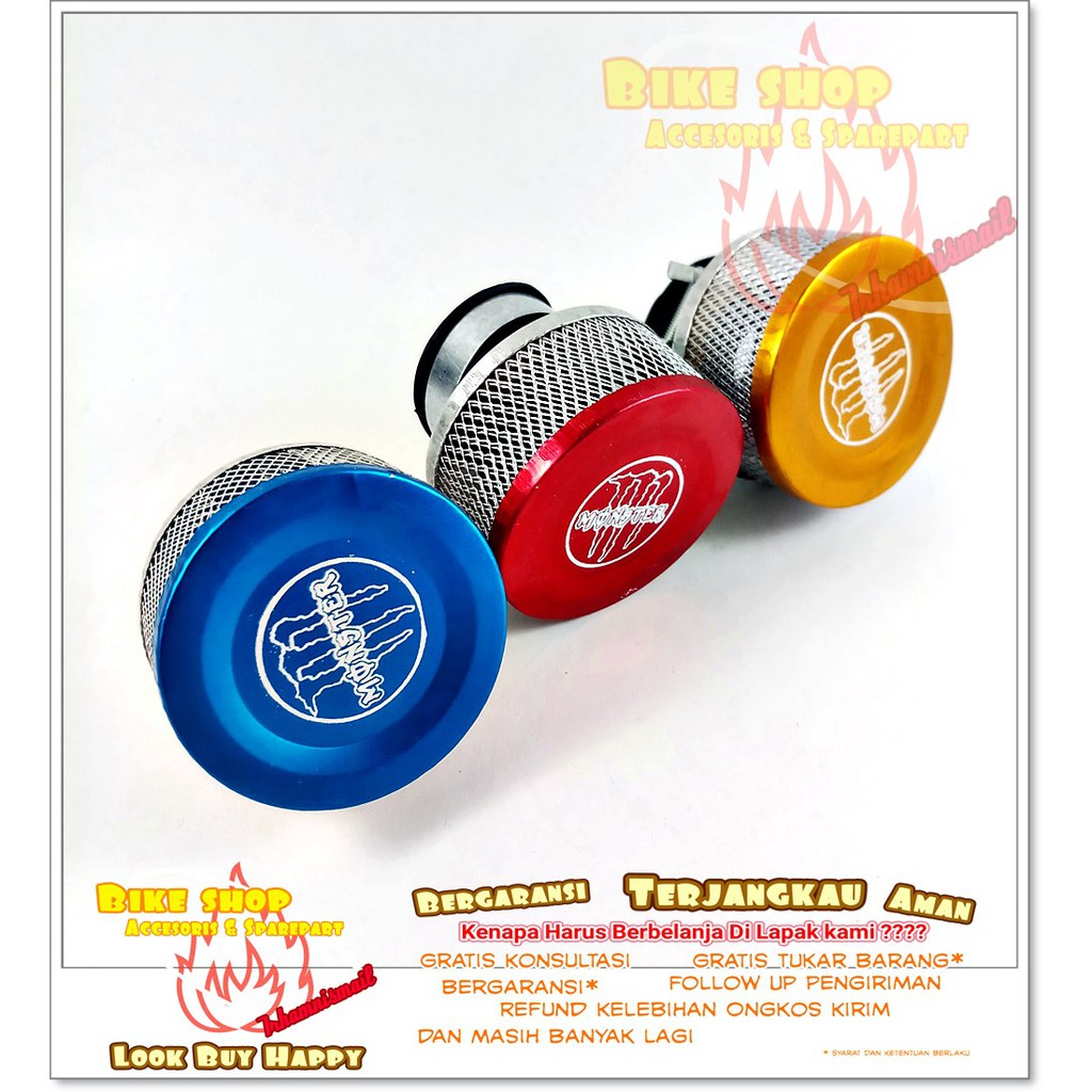 ตัวกรองคาร์บูเรเตอร์สากลสําหรับรถจักรยานยนต์สปอร์ตอัตโนมัติ KNN