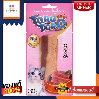 โทโร โทโร่ ขนมแมวปลาทูน่า 30กTORO TORO CATSNACK TUNA 30G