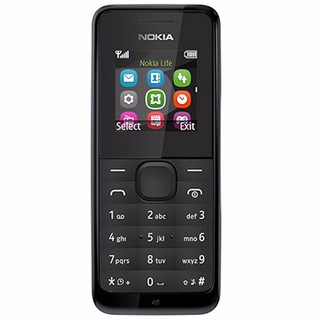 โทรศัพท์มือถือโนเกีย ปุ่มกด  NOKIA 105 (สีดำ) 3G/4G  รุ่นใหม่ 2020