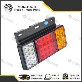 ไฟท้าย LED 12V 24V SHILIDUO ISUZU NPR NHR HICOM LORRY HINO FUSO LORI EKOR BELAKANG SD-2004