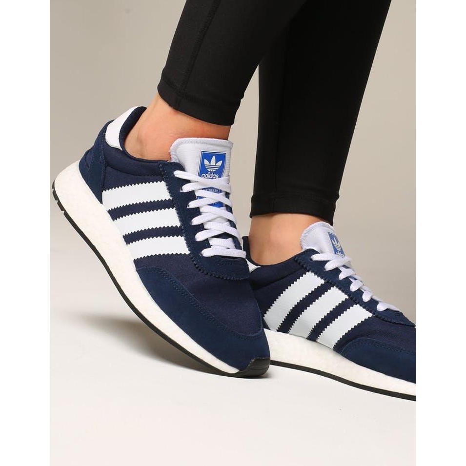 Adidas รองเท้าผ้าใบ อาดิดาส Adidas I-5923 Navy White พื้นบูสสุดนิ่ม นุ่มเท้าขั้นสุด ++ จาก ADIDAS