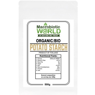 Organic/Bio Potato Starch | แป้งโปเตโต้ สตาร์ช (แป้งมันฝรั่ง)