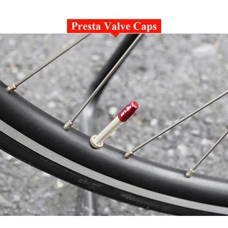 GUB 2pcs อลูมิเนียมจักรยานยางวาล์วหมวก Ultralight Schrader/Presta ยางวาล์ว Protector MTB Road Bike Tyre หมวกด้านในฝาครอบวาล์ว AV/FV Universal ขี่จักรยาน