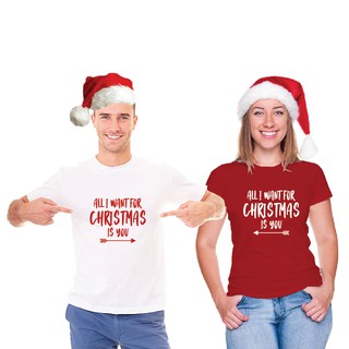 เสื้อยืดผ้าฝ้าย เสื้อยืดคริสต์มาสLimited Edition | MC 012 Merry Christmas Family Outfits Unisex Premium Cotton T-shirt