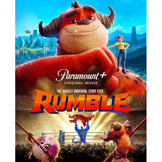 DVD มอนสเตอร์นักสู้ Rumble : 2022 #หนังการ์ตูน - คอมเมดี้ แอคชั่น (ดูพากย์ไทยได้-ซับไทยได้)