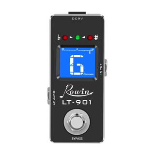 Rowin LT-901 True Bypass จูนเนอร์กีตาร์ ความแม่นยําสูง ขนาดเล็ก ±1