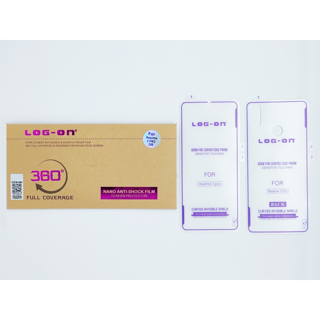 LOG ON ANTISHOCK REALME 3 PRO DB ANTI SCRATCH JELLY