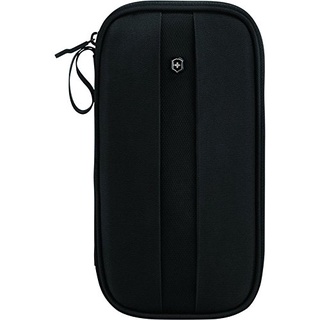 Victorinox Travel Accessories 4.0 Travel Organizer Passport Cover - Black (31172701) กระเป๋าใส่พาสปอร์ต หนังสือเดินทาง