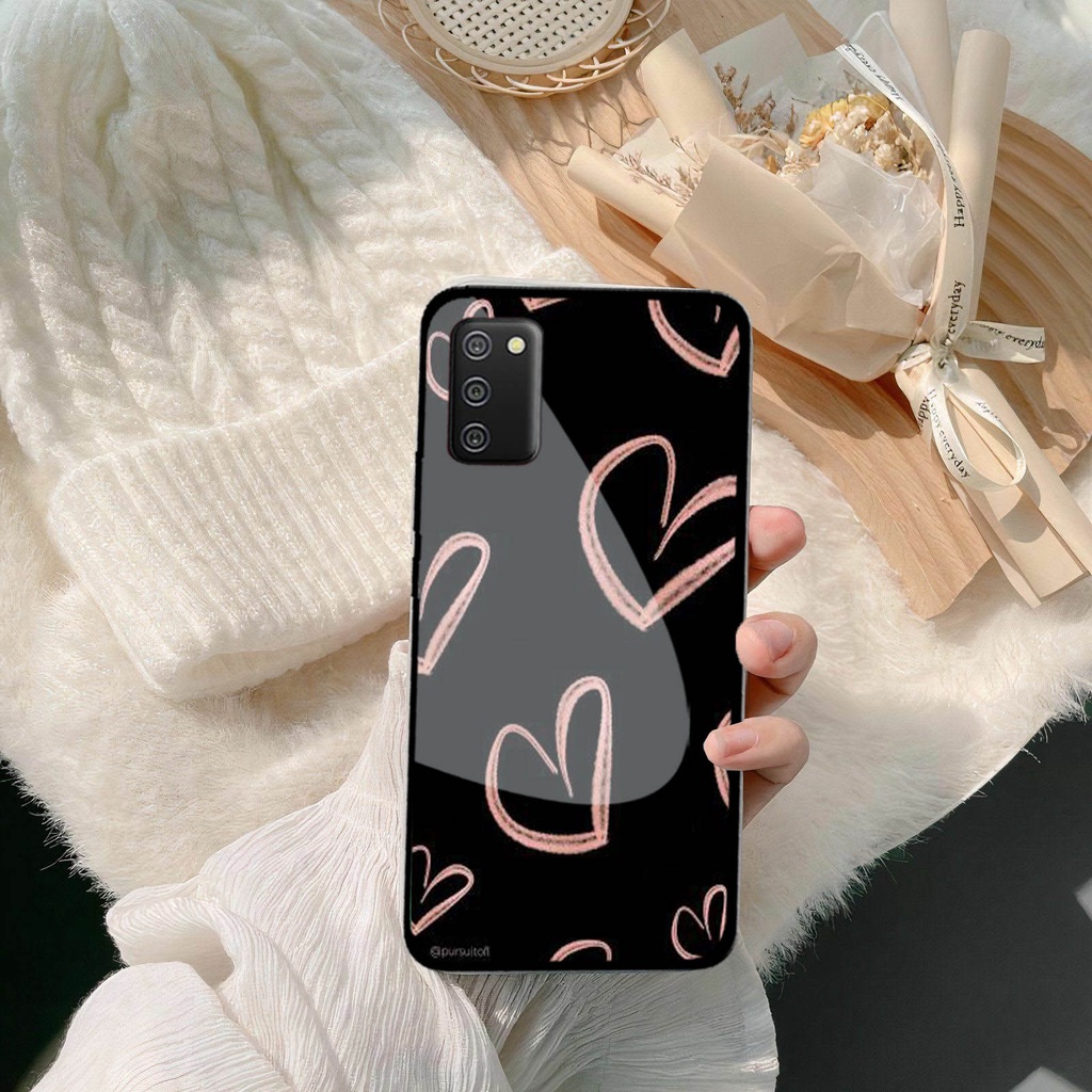 Softcase Glass [SK523] Samsung A03S A22 A32 A20 A10 A20S A6 A8 A10S A30 A50 A30S A50S A51 A21S A71 A