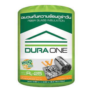 🔥*พร้อมส่ง*🔥 DURAONE ฉนวนกันความร้อน รุ่น DURACOOL 3 นิ้ว ขนาด 60 x 400 ซม. สีเงิน Insulation &amp; Accessories