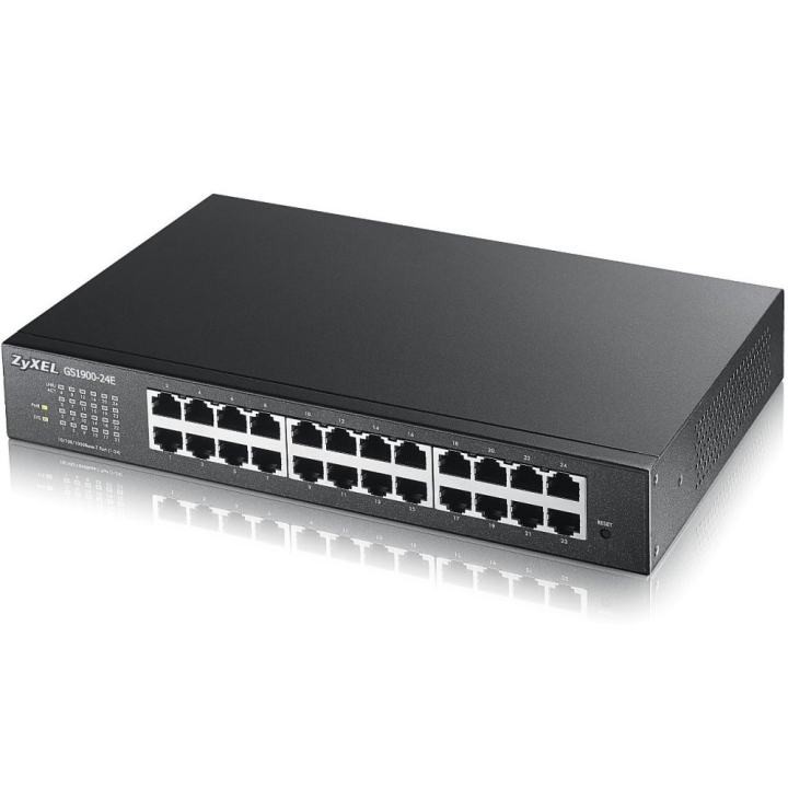 ZyXEL 24-port GbE Smart Managed Switch (GS1900-24E)