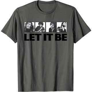 เสื้อยืด พิมพ์ลาย The Beatles Let It Be Music สําหรับผู้ใหญ่Size S-5XL