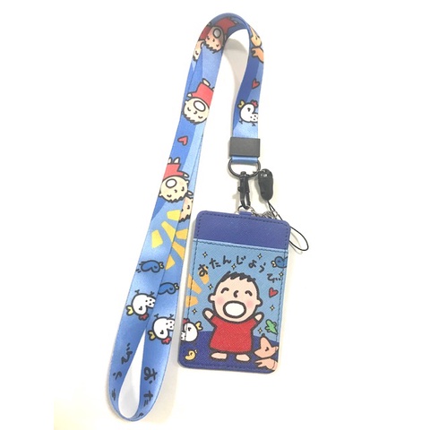 สายคล้องคอ สายคล้องบัตร ที่ใส่บัตร ซองใส่บัตร พร้อมสายคล้องคอ ลาย TABO SK BIG1 ทาโบะ งานดี สวยงาม สำ