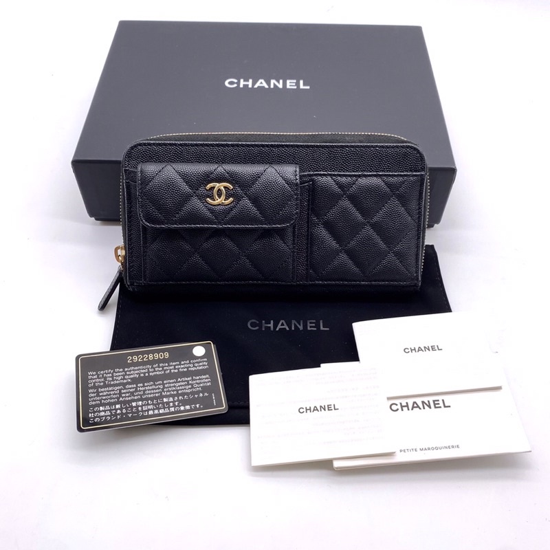 Chanel zippy wallet การ์ด ถุงผ้า กล่อง ราคา 35,900 เท่านั้น💥💥