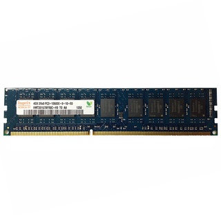 Hynix RAM DDR3 4GB 1333MHz หน่วยความจำเวิร์กสเตชัน 1.5V 240Pin ECC UDIMM 4GB 2Rx8 PC3-10600E ECC Unbuffered Memory