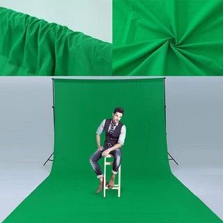ไม่รวมขาตั้ง/ผ้าฉากถ่ายภาพ 2*3 เมตรผ้าฉากหลัง สำหรับถ่ายรูป Backgroundในสตูดิโอ Greenscreenตัดต่อวิดีโอถ่ายภาพ