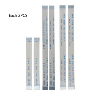 NIKI 6Pcs 10Pin 12Pin 14Pin Touch Pad Power Button Switch Ribbon Flex Cable For PS4 Controller Charging Board