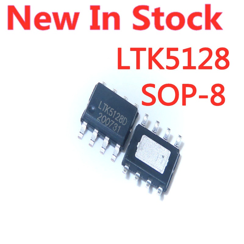 SOP-8 50 ชิ้น/ล็อต LTK5128 LTK5128D 5W เครื่องขยายเสียงชิปใหม่ IC tta