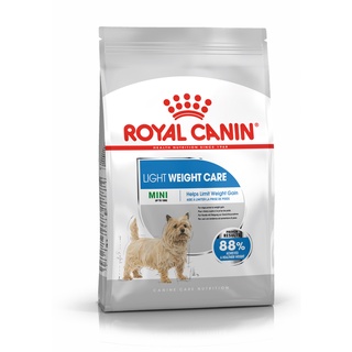 Mini light weigh care Royal canin 8kg  สูตรควบคุมน้ำหนัก สำหรับสุนัขพันธ์เล็ก ขนาด 8 กก