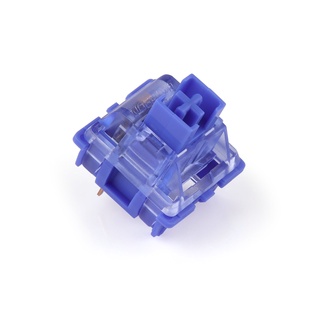 [Linear] GATERON BOX CJ SWITCHES x1 สวิทช์สีฟ้าใสกดง่าย น้ำหนัก Operating Force 45g มีการ Pre Lubed มาจากโรงงาน